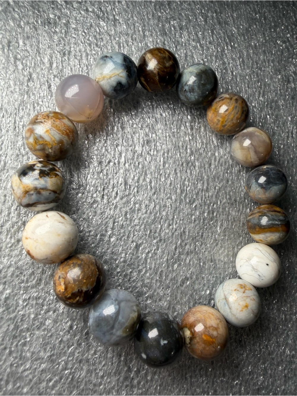 Beautiful 13MM Opal Natural Crystal Bracelet